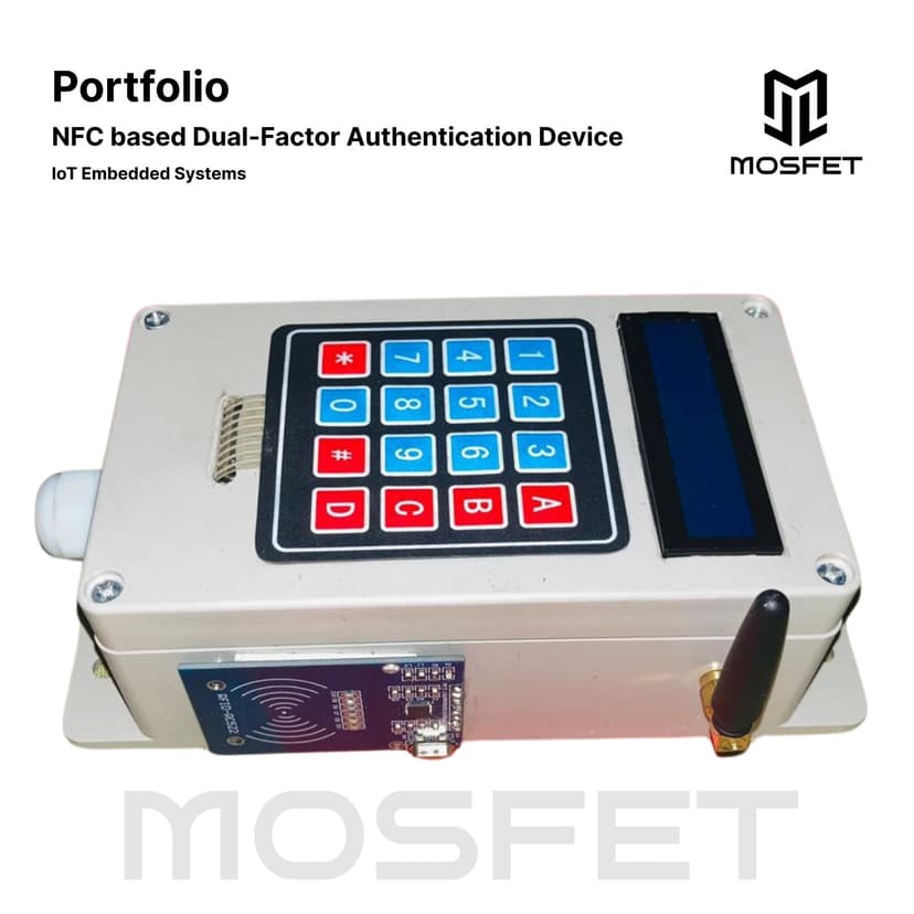 NFC based Dual-Factor Authentication Device