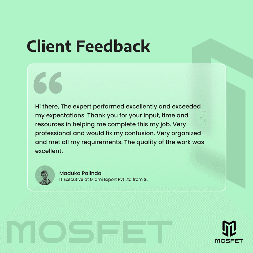 Client Testimonial