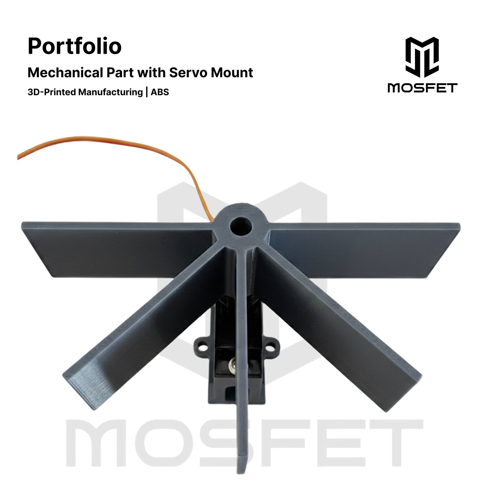 Mechanical Part with Servo Mount